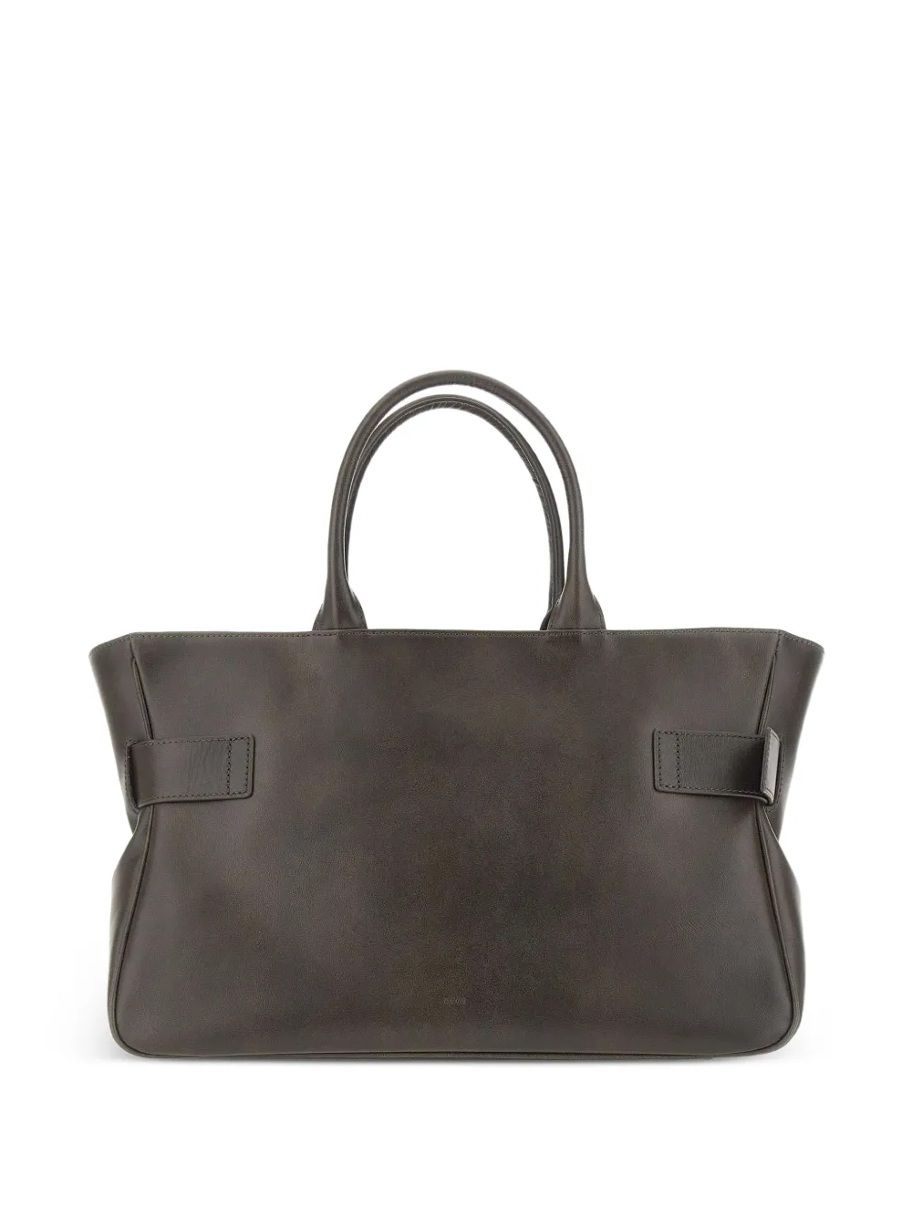 Osoi Brocle leren shopper met gesp bedel Bruin
