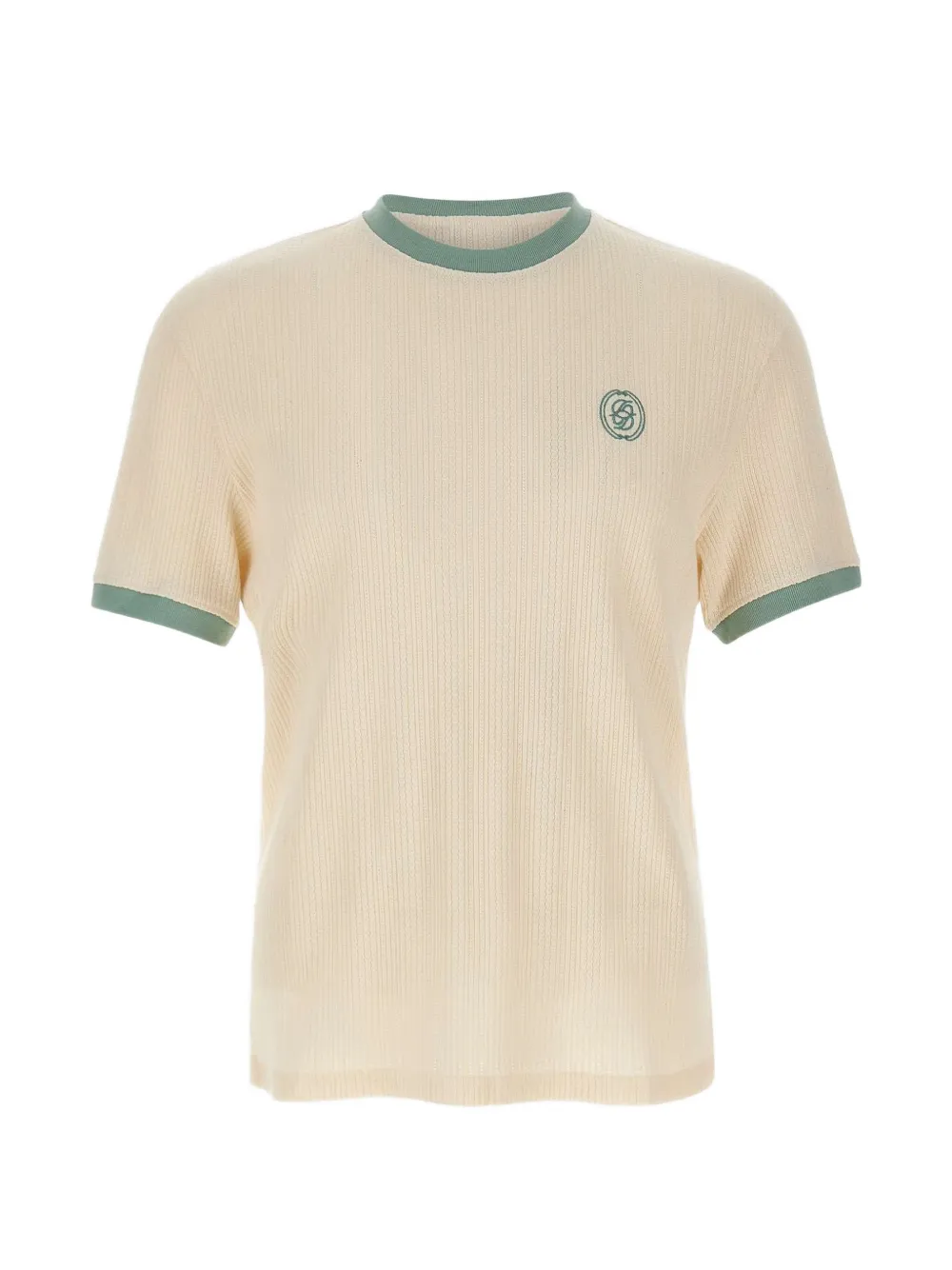 Drôle De Monsieur D Miroir embroidered T-shirt - Toni neutri