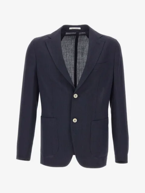 Eleventy enkelknäppt blazer