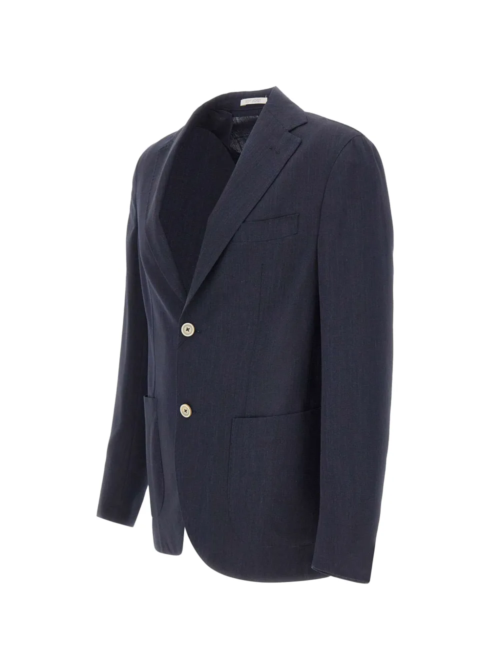 Eleventy Blazer met enkele rij knopen Blauw
