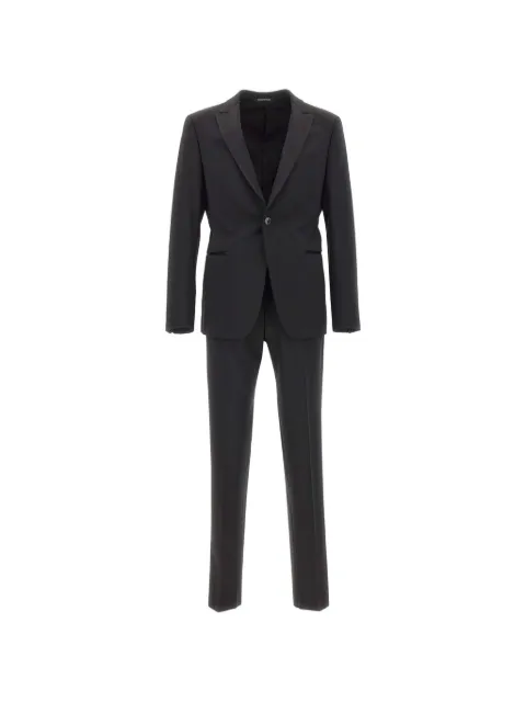 Emporio Armani peak-lapels single-breasted suit