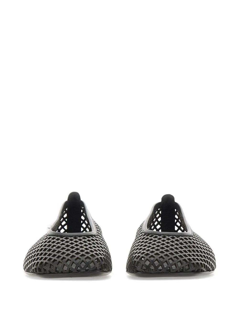 Halmanera Monic laser-cut ballet flats Zwart