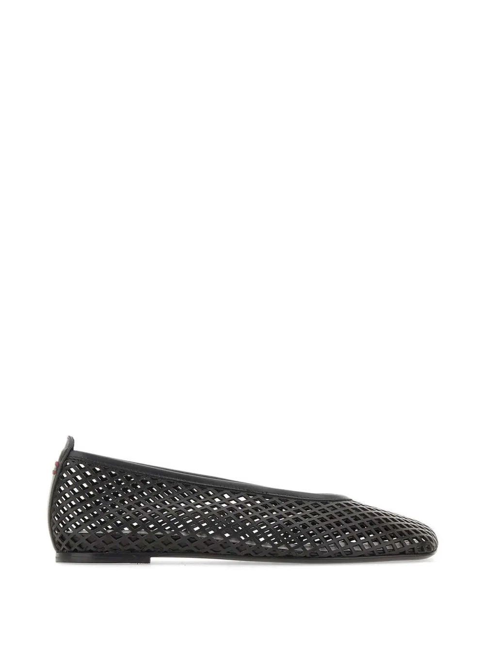 Halmanera Monic laser-cut ballet flats - Nero