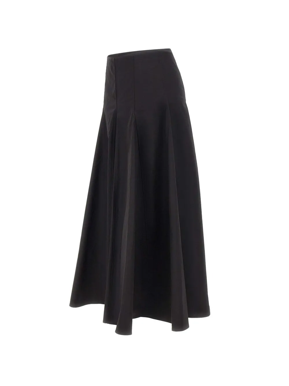 HERSKIND Greta flounces midi-rok Zwart