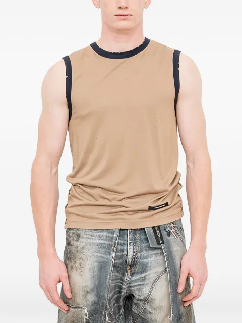 Andersson Bell Brit damaged sleeveless T-shirt
