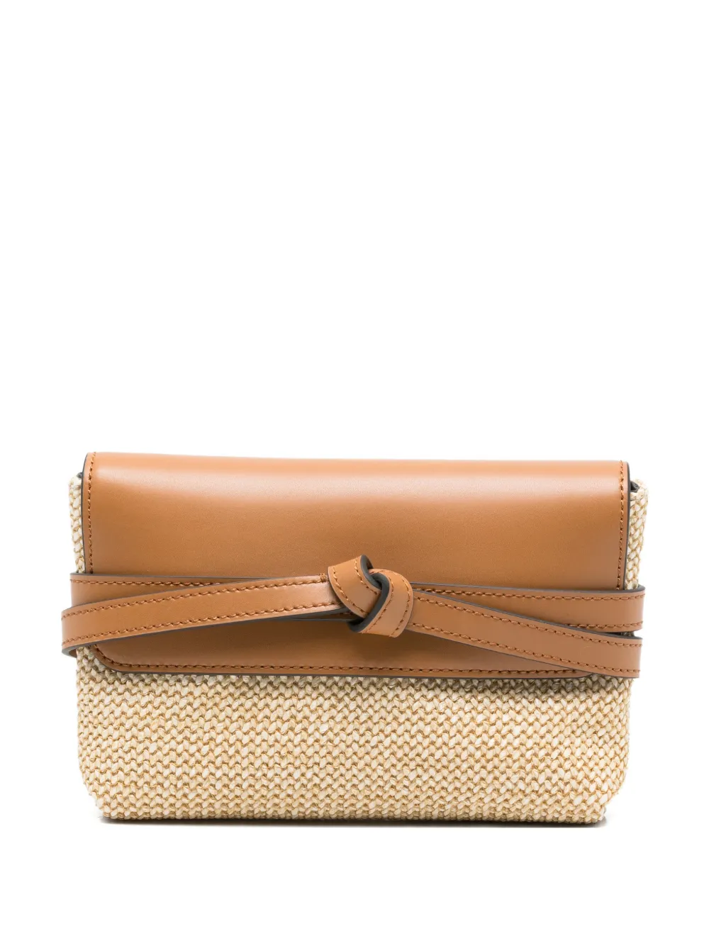 GIANNI CHIARINI Belty clutch bag - Toni neutri