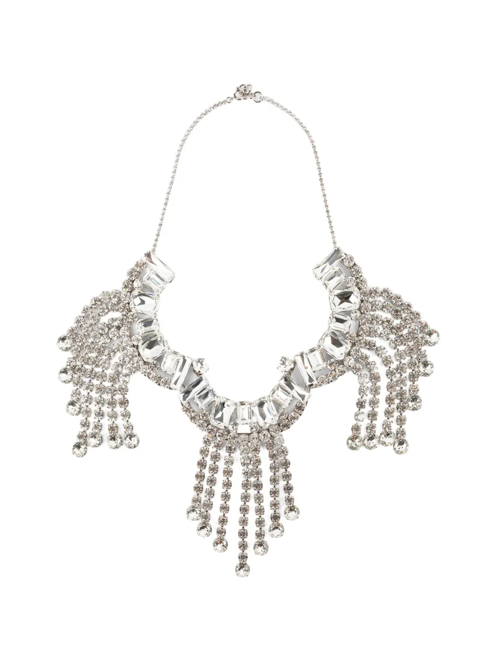 DRIES VAN NOTEN Collana dal design scultoreo - Argento