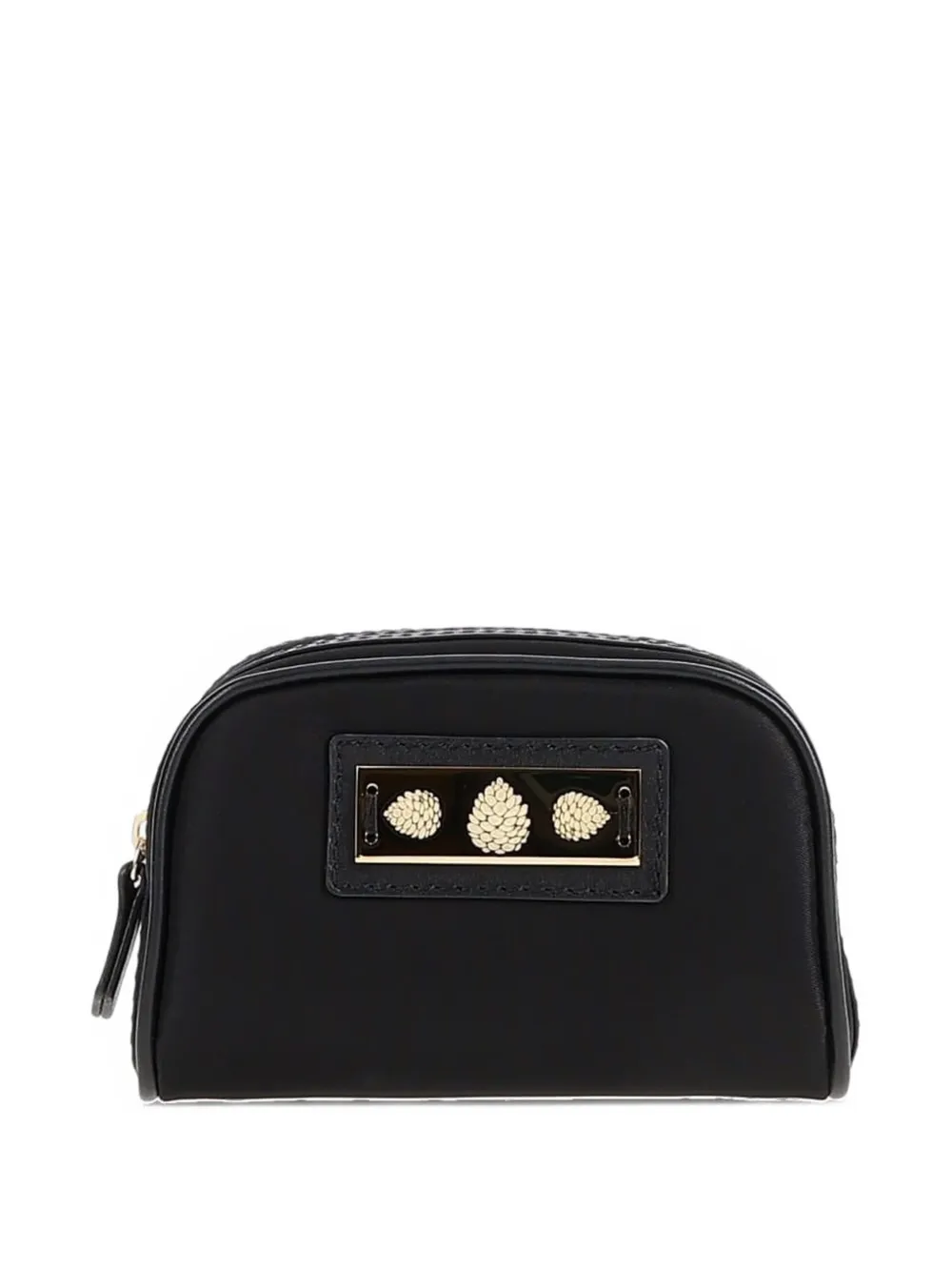 Tyler Ellis mini Everyday Pouch pinecone make up bag - Nero