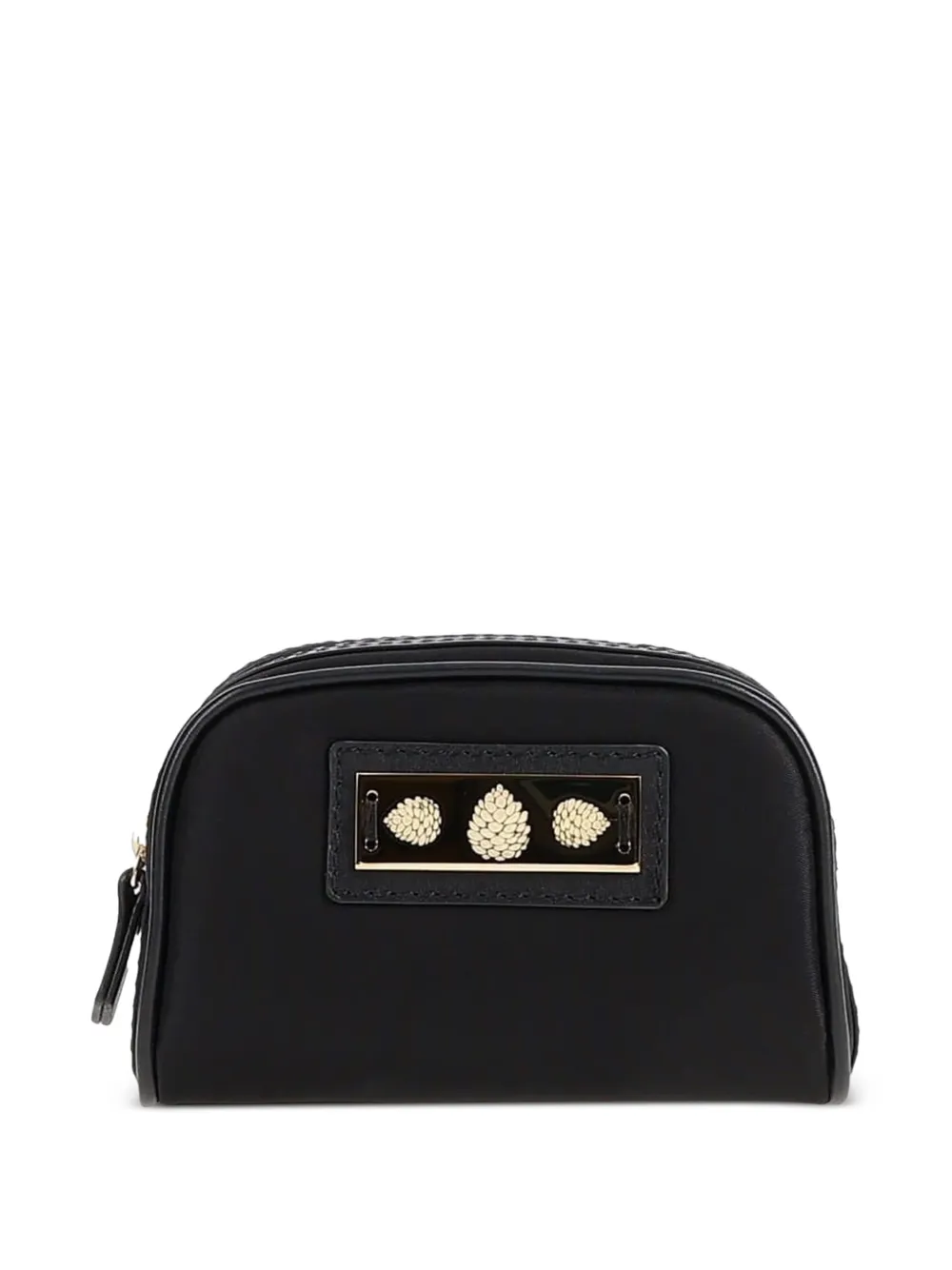 Tyler Ellis mini Everyday Pouch pinecone make up bag - Nero