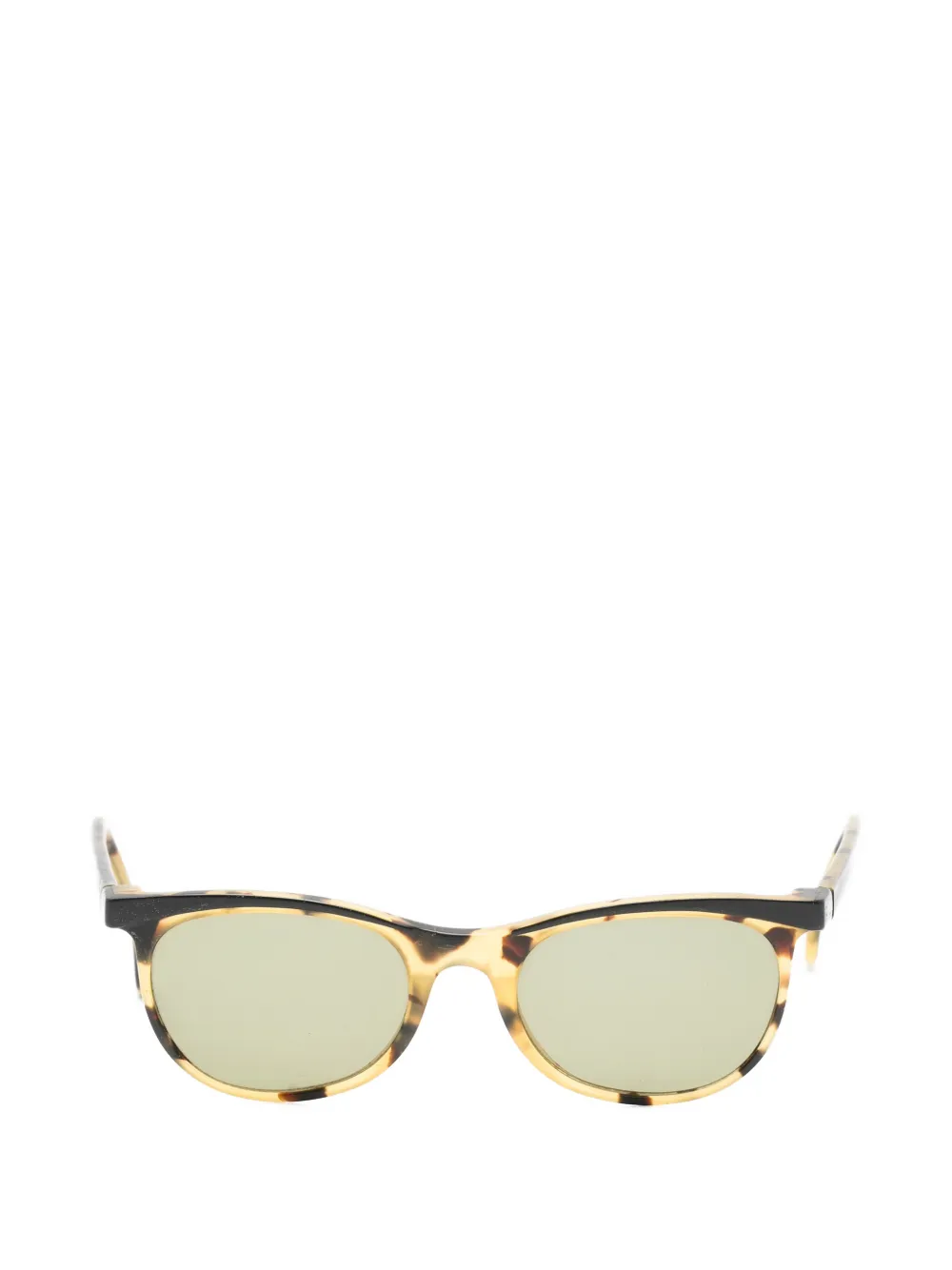 Romeo Gigli Pre-Owned 1990s tortoiseshell-effect sunglasses - Toni neutri