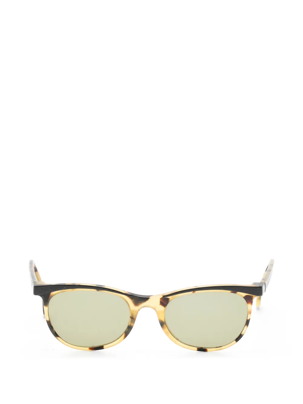 Romeo Gigli Pre-Owned 1990s tortoiseshell-effect sunglasses - Toni neutri