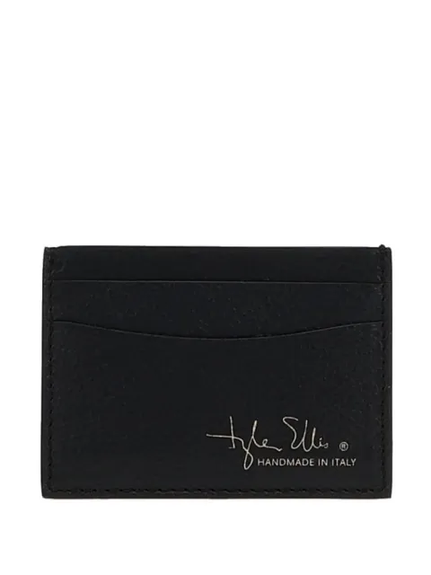 Tyler Ellis Chip pebbled-leather cardholder