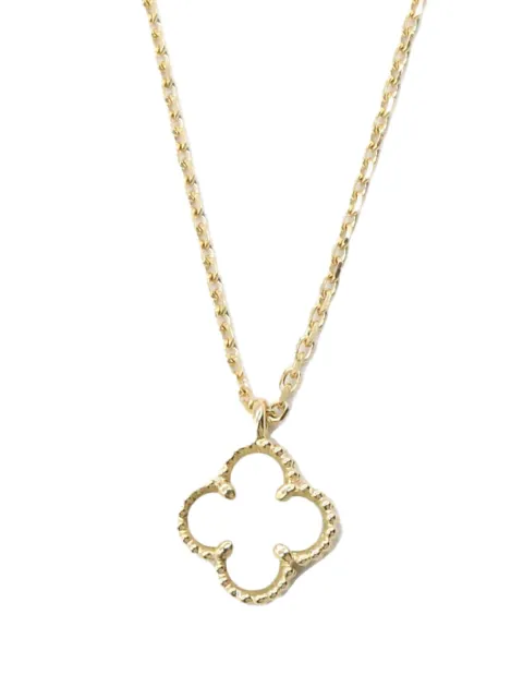 Van Cleef & Arpels Pre-Owned 2010-2026 18K Yellow Gold and Mother of Pearl Vintage Alhambra Pendant necklace