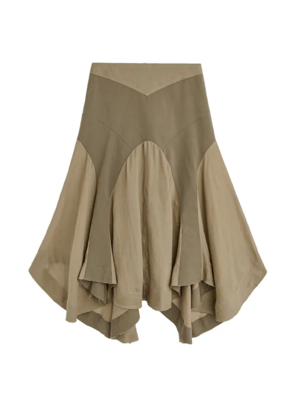 OUR LEGACY Petti Skirt in Green
