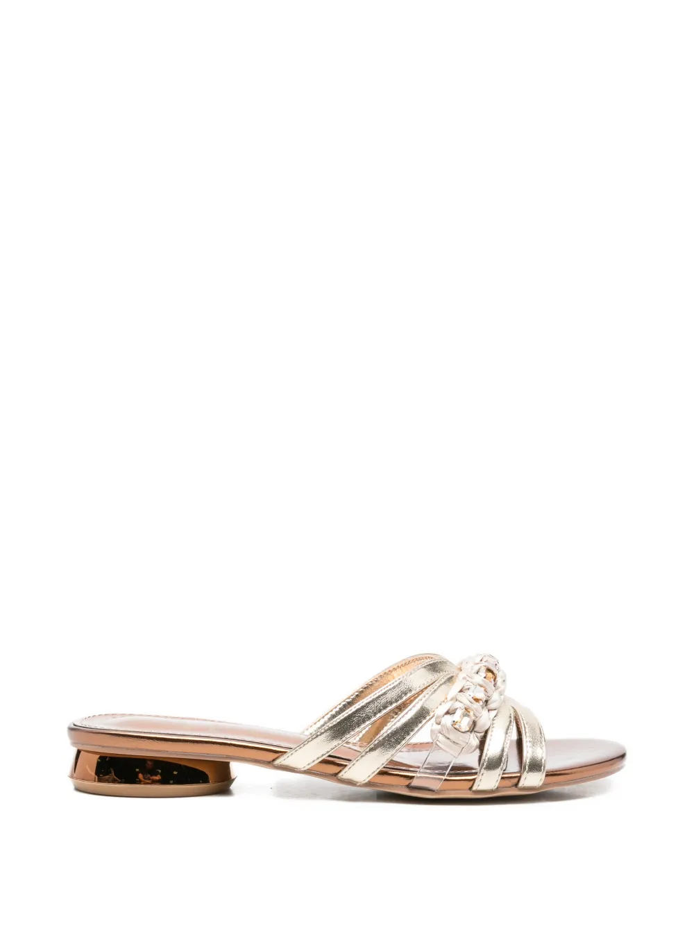 CAFèNOIR Sandalen verfraaid met kristallen Goud
