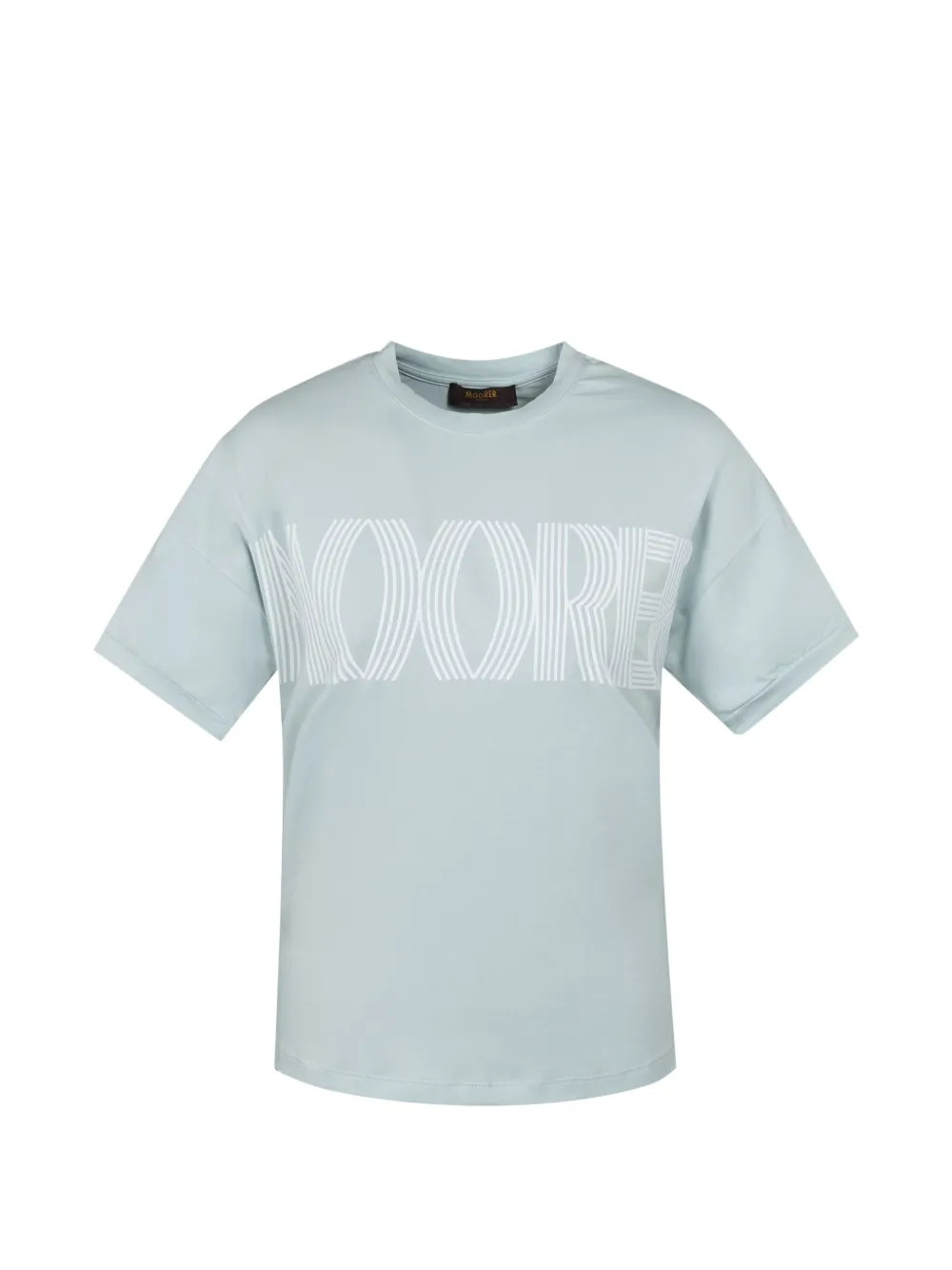 Moorer Olisa print T-shirt - Blu