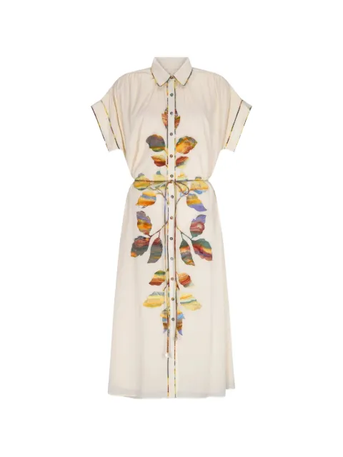 Carolina K button-up midi dress