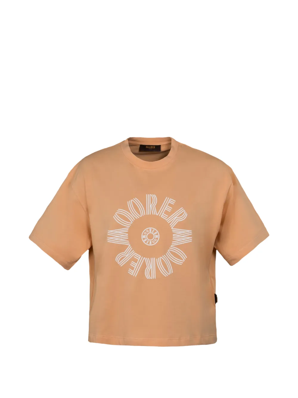 Moorer Suri crew-neck T-shirt - Arancione