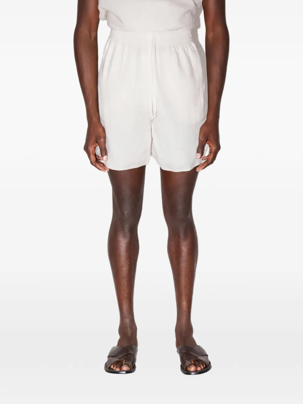TRUE TRIBE Angel Weave shorts - Bianco