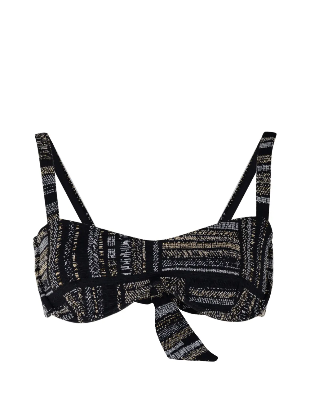Devon Ivy bikini top - Nero