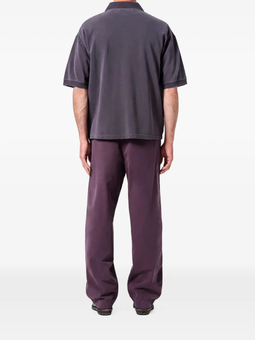 AGOLDE Slater broek met geplooid detail Bruin