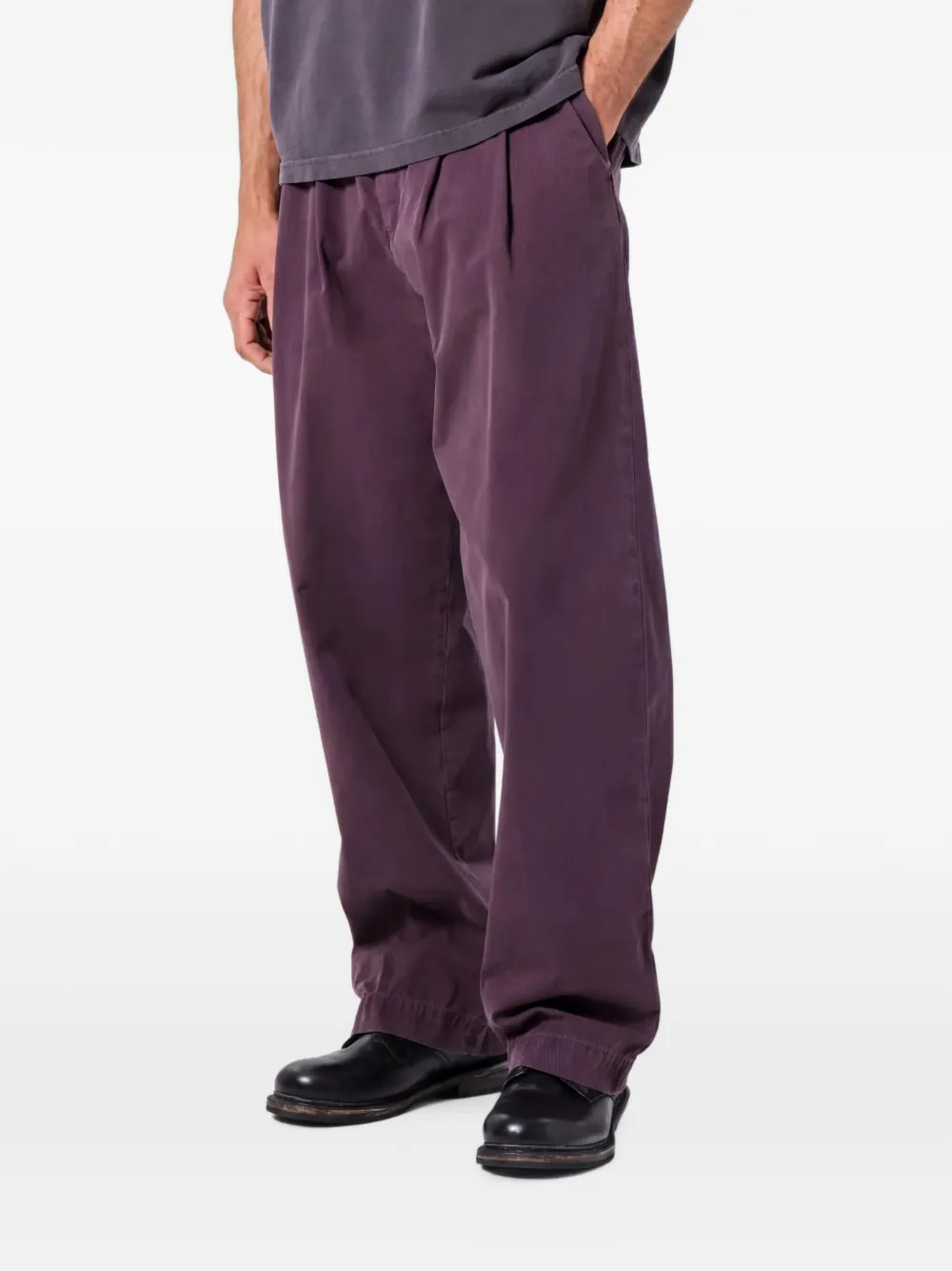AGOLDE Slater broek met geplooid detail Bruin