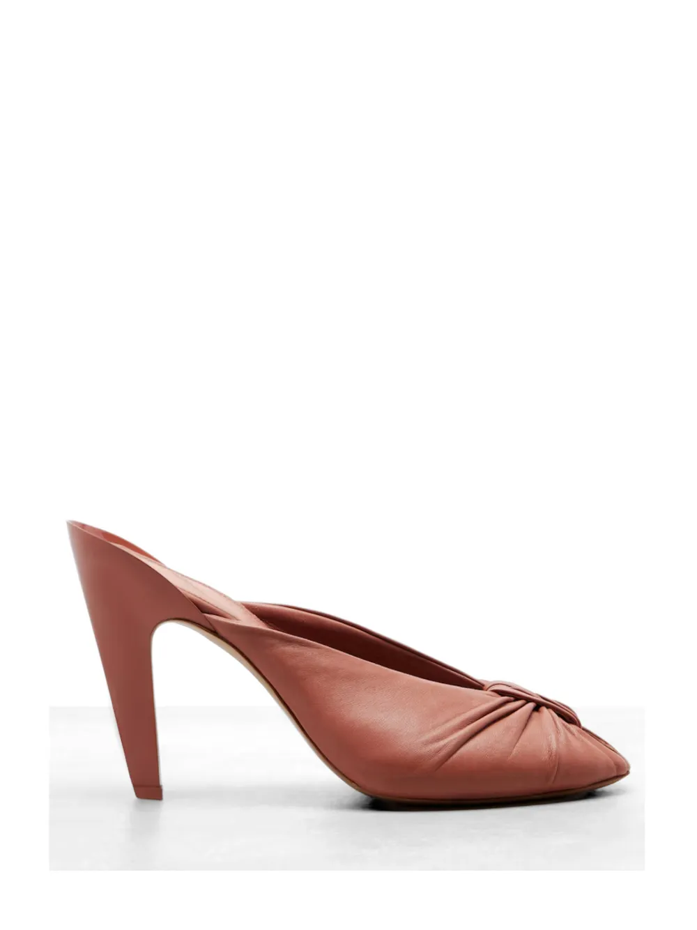 Chloé Suzie knotted peep-toe sandals Roze