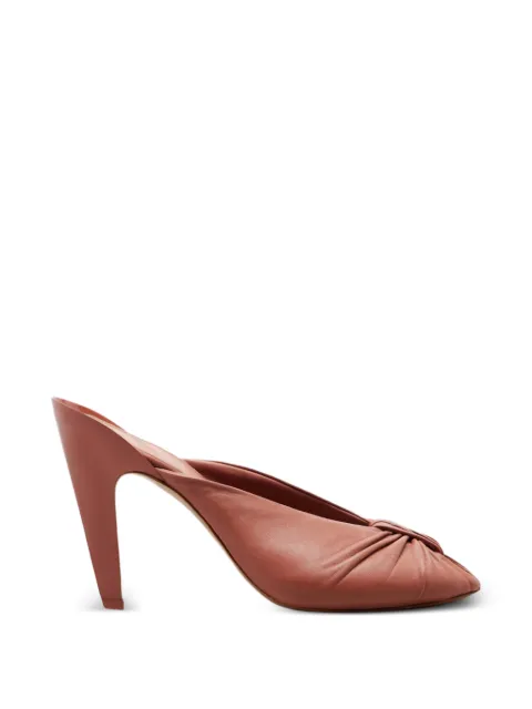 Chloé Suzie knotted peep-toe sandals