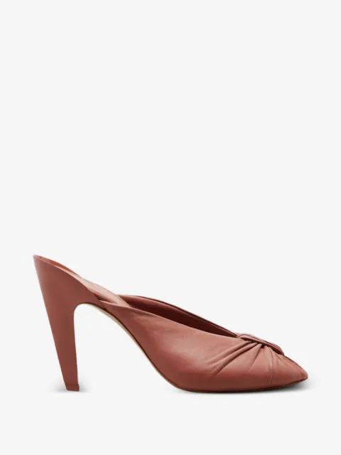Chloé Suzie knotted peep-toe sandals