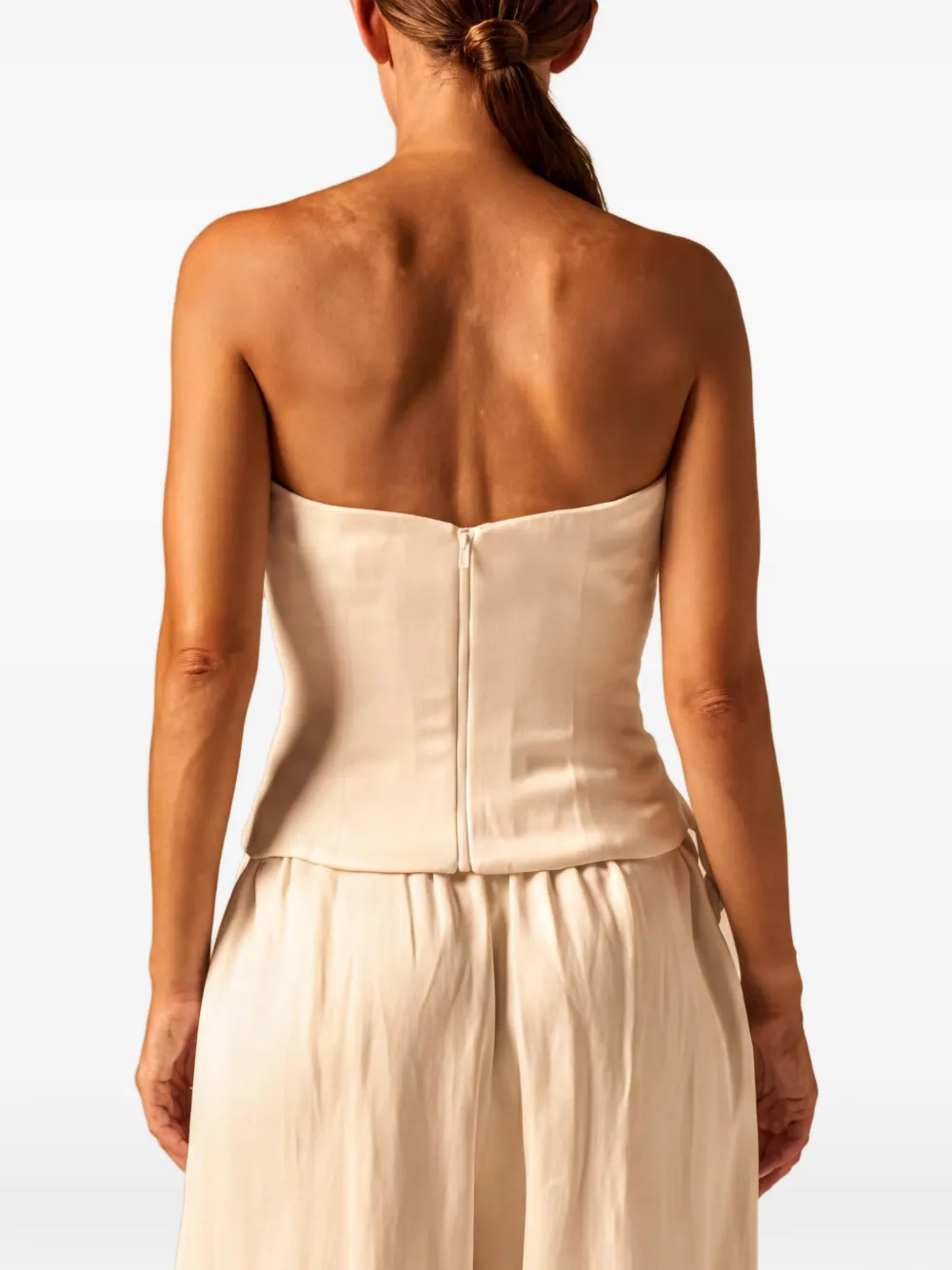 JBQ Strapless top Wit