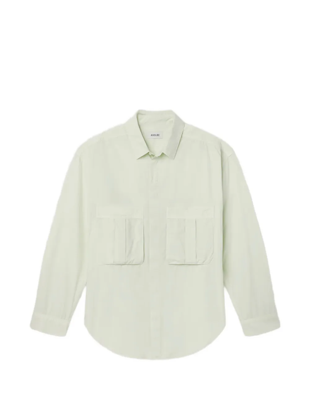 AGOLDE flap pocket shirt - Verde