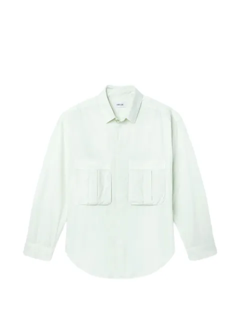 AGOLDE flap pocket shirt