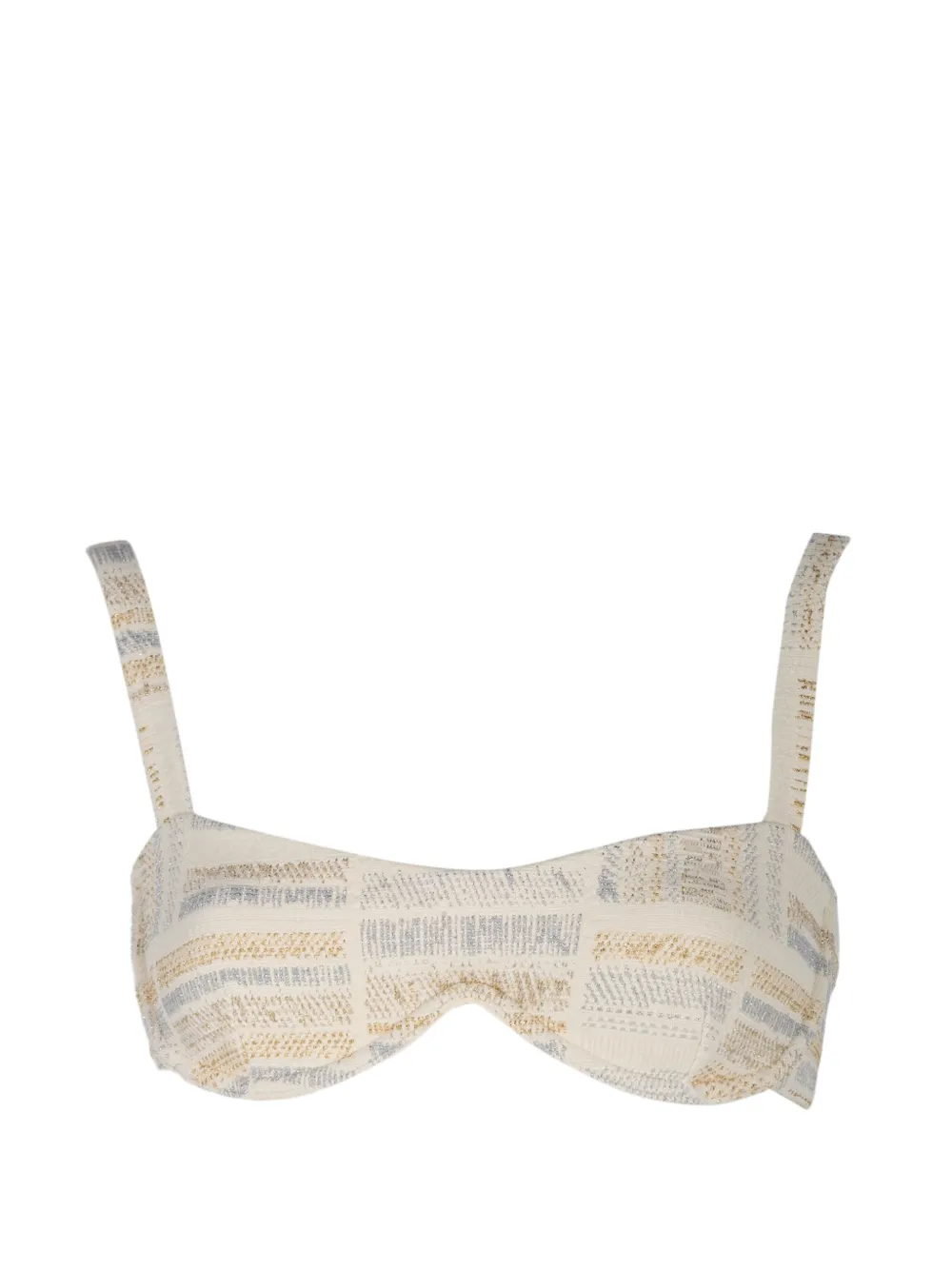 Devon Ivy bikini top - Nude