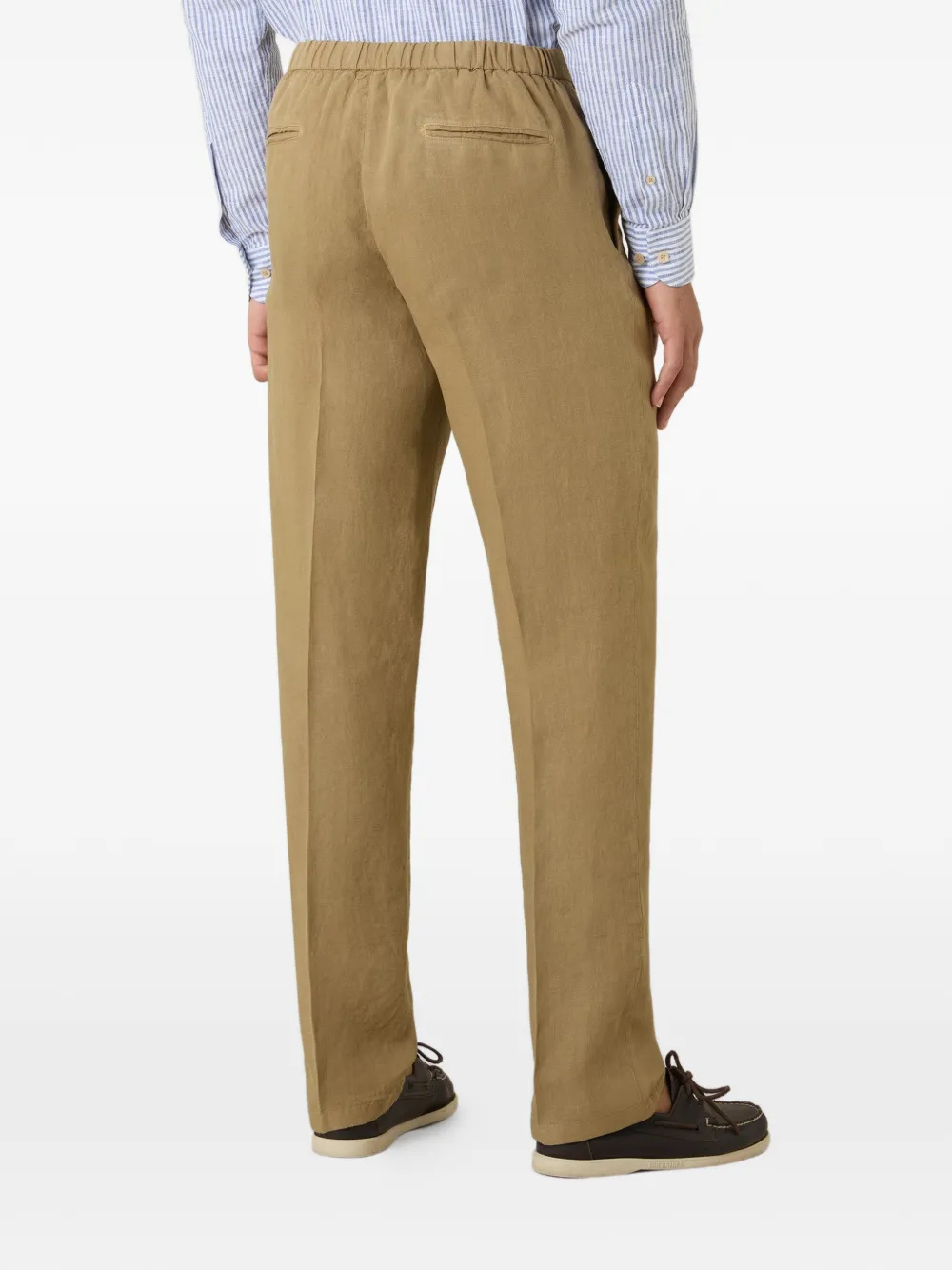Boglioli Broek met knopen Beige