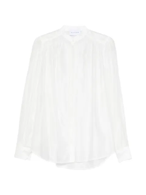 MARSEM mandarin-collar blouse