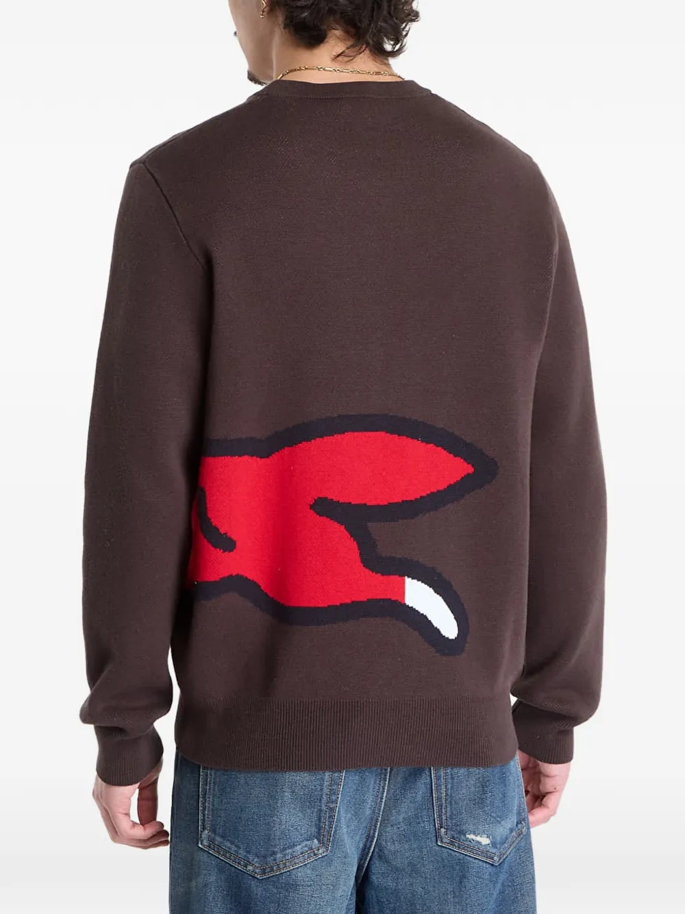 Billionaire Boys Club Ice Cream Running Dog trui met ronde hals Bruin