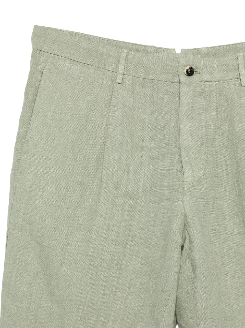 Dell'oglio Shorts met geplooid detail Groen