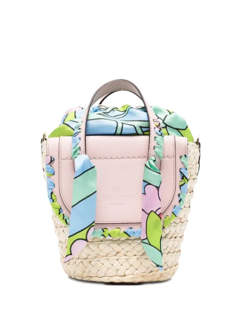 CUBA LAB Habanera silk-wrapped tote  bag