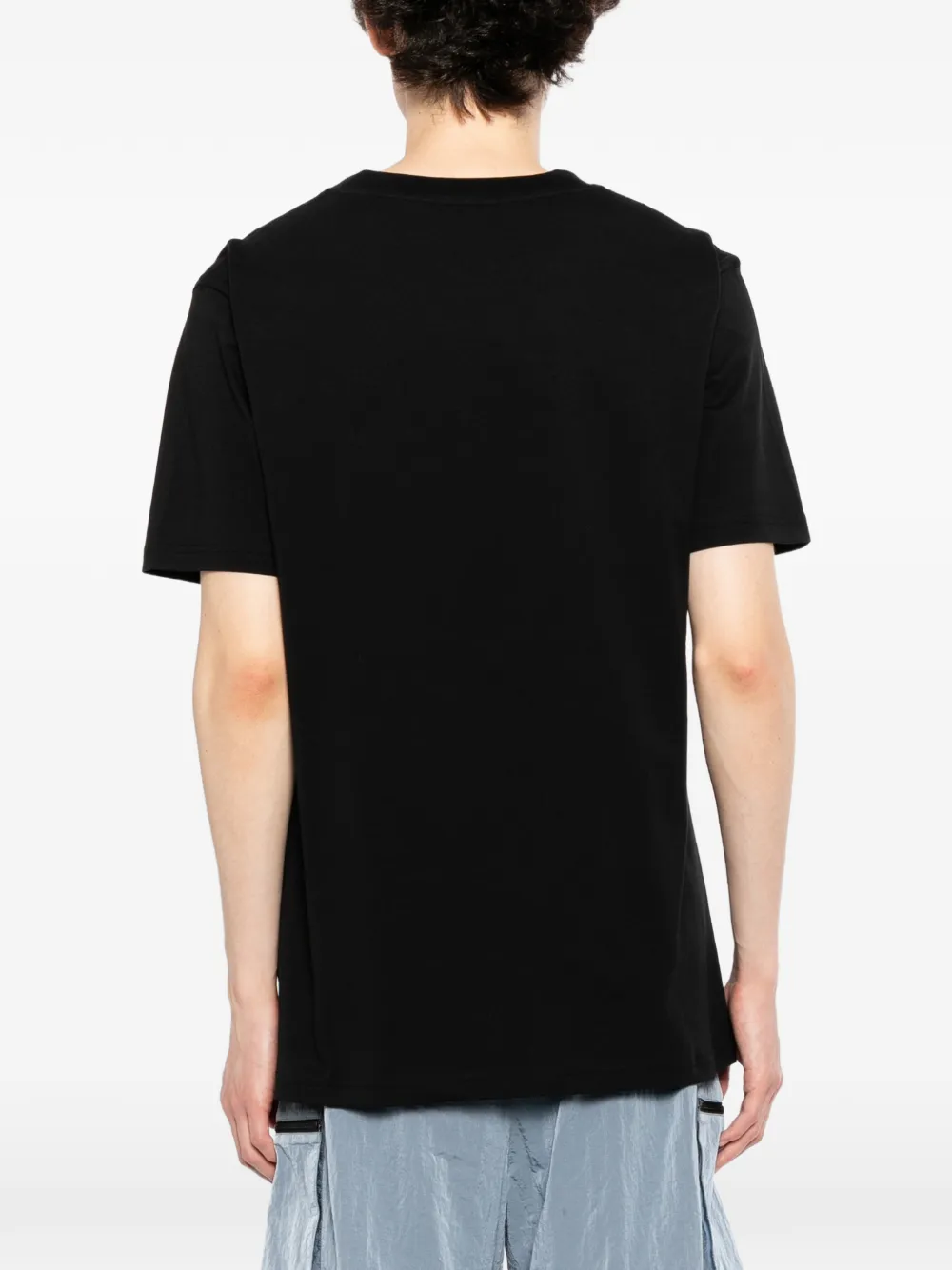 Moschino T-shirt met logoprint Zwart
