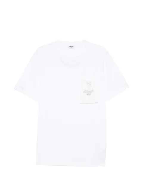 Moschino lace-up pocket T-shirt