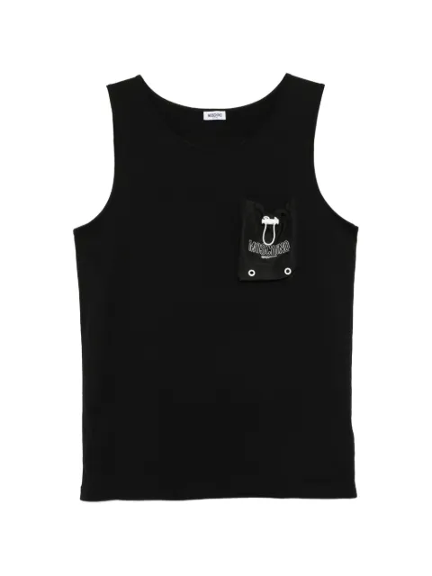 Moschino scoop-neck vest