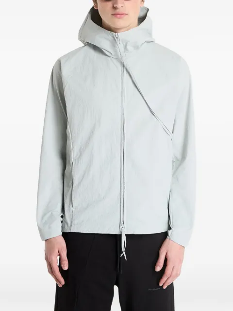 Post Archive Faction Opening hooded zip jacket