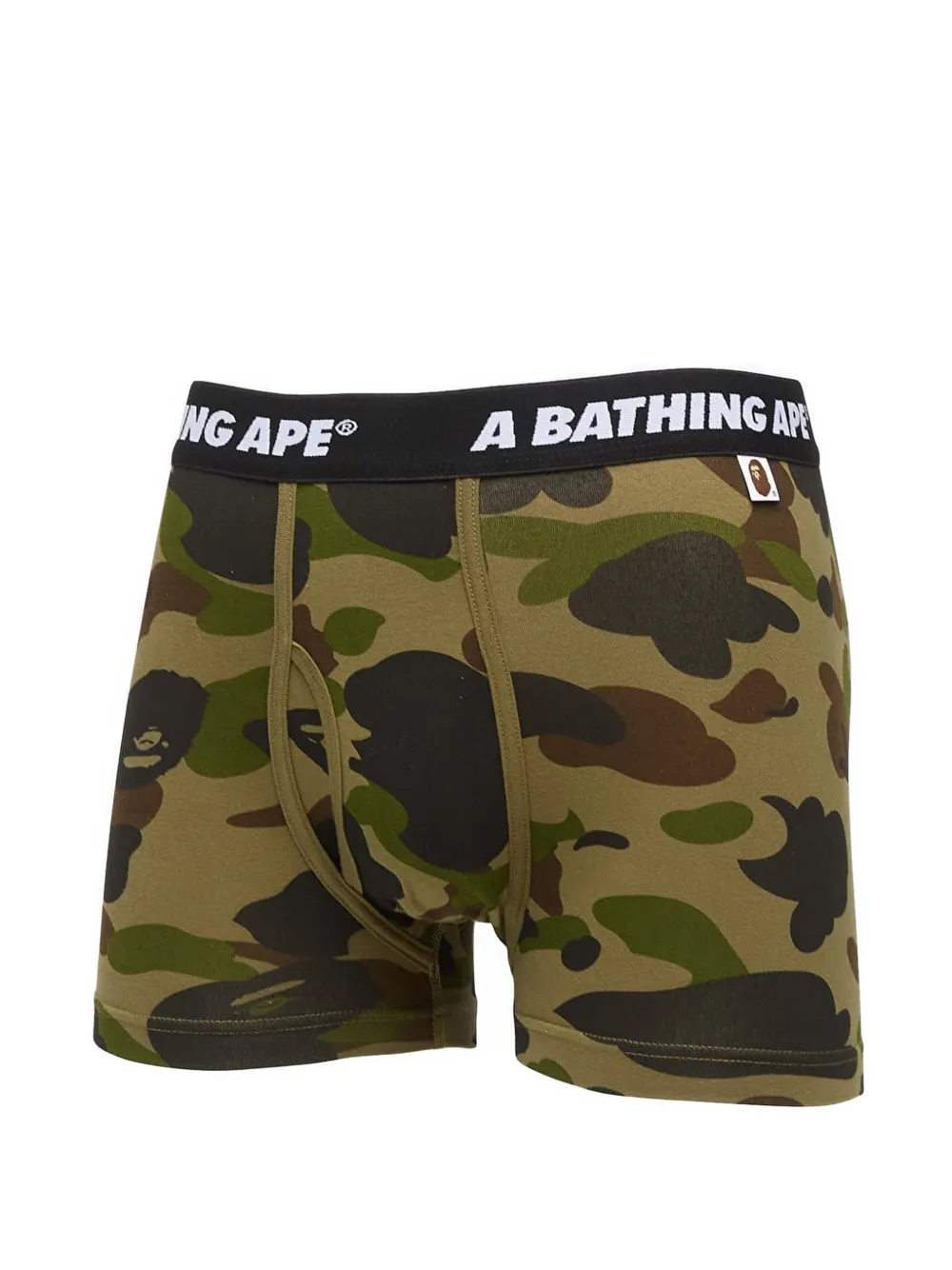 A BATHING APE® camo trunks - Verde