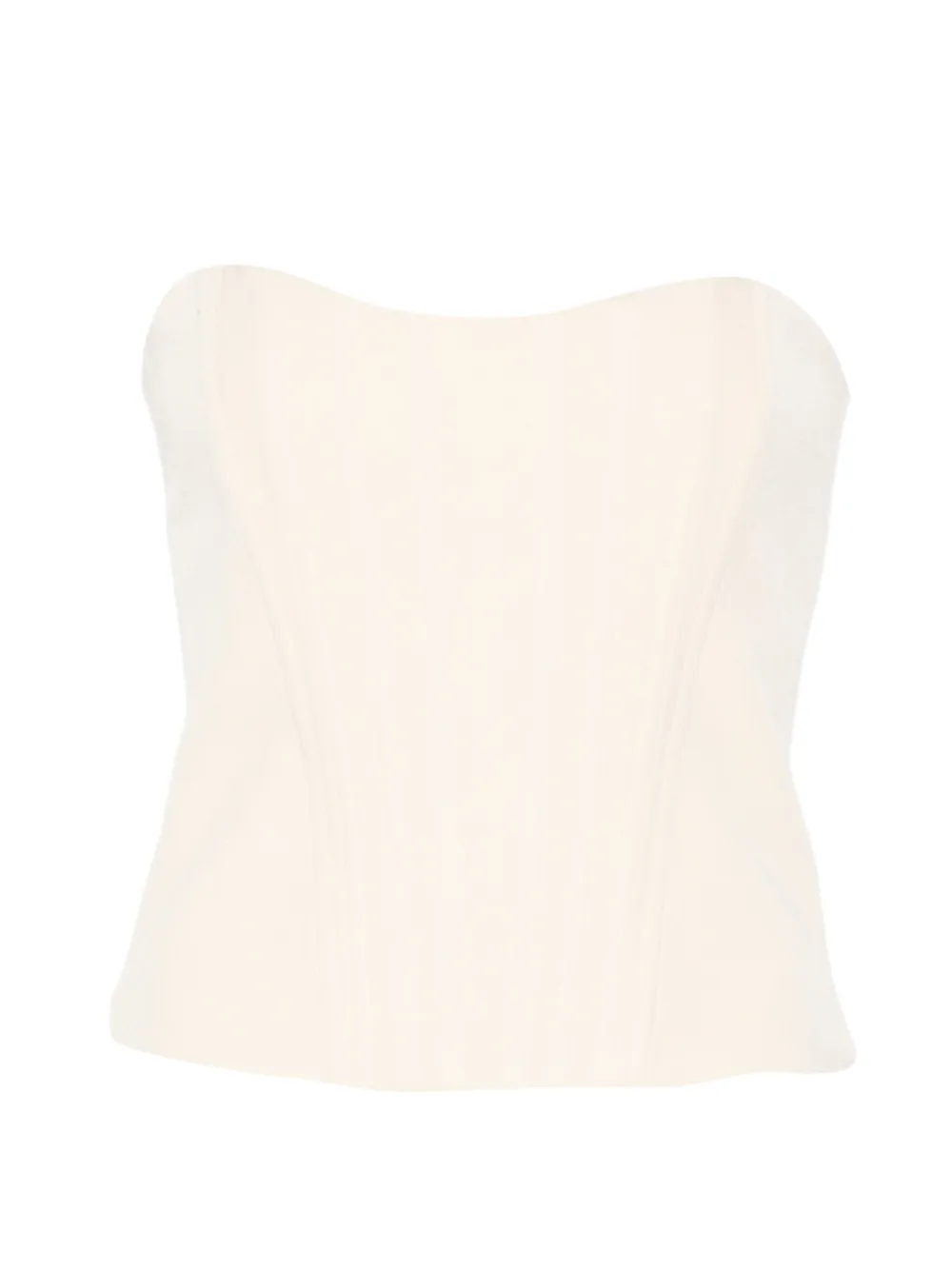 Raquel Diniz Elena strapless boned corset top