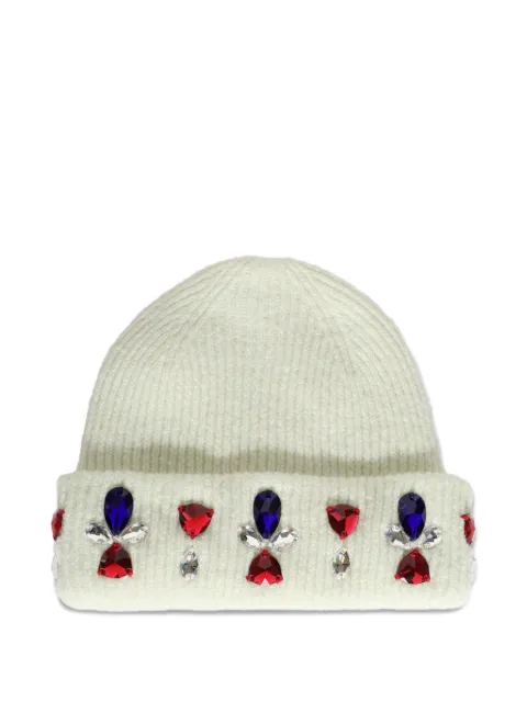 Melrose High Crown of Cairo Alexandria jewel-embellished beanie