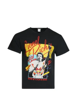 MadeWorn Lionel Richie Everybody Dance 90s T-shirt | Black | FARFETCH