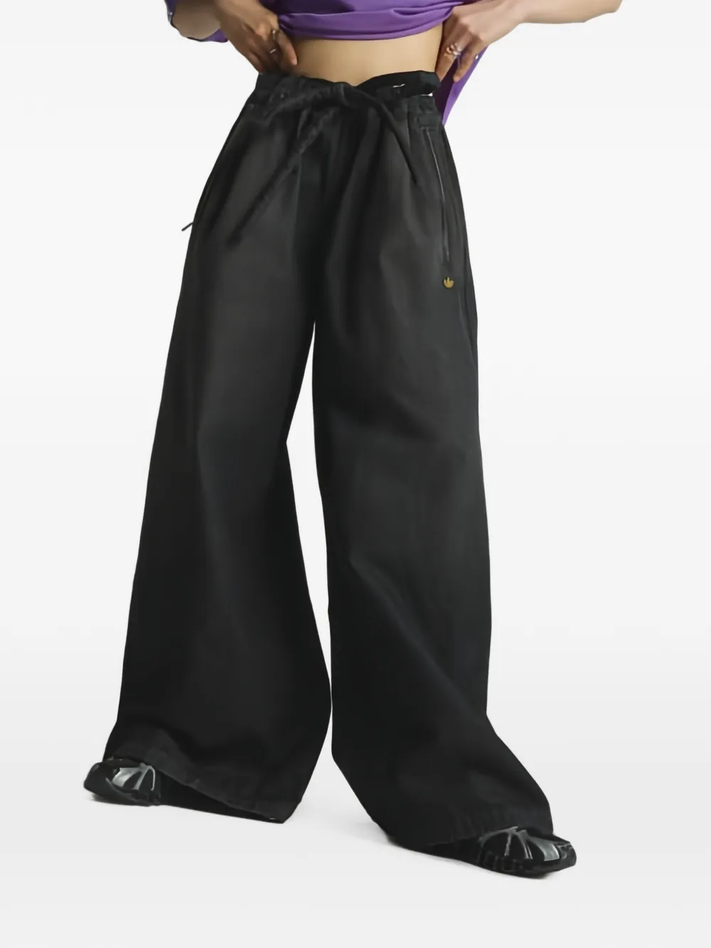 Adidas Denim trainingsbroek Grijs