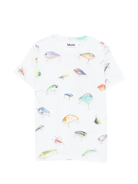 Molo Ralphie fishing-lure print T-shirt