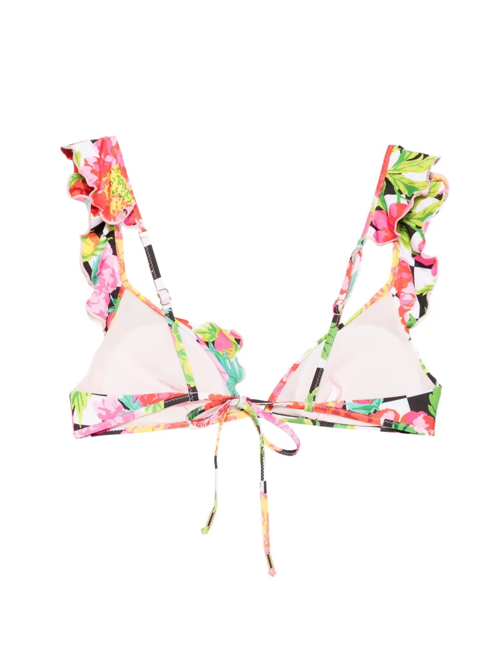 Moschino Bikinitop met bloemenprint Wit