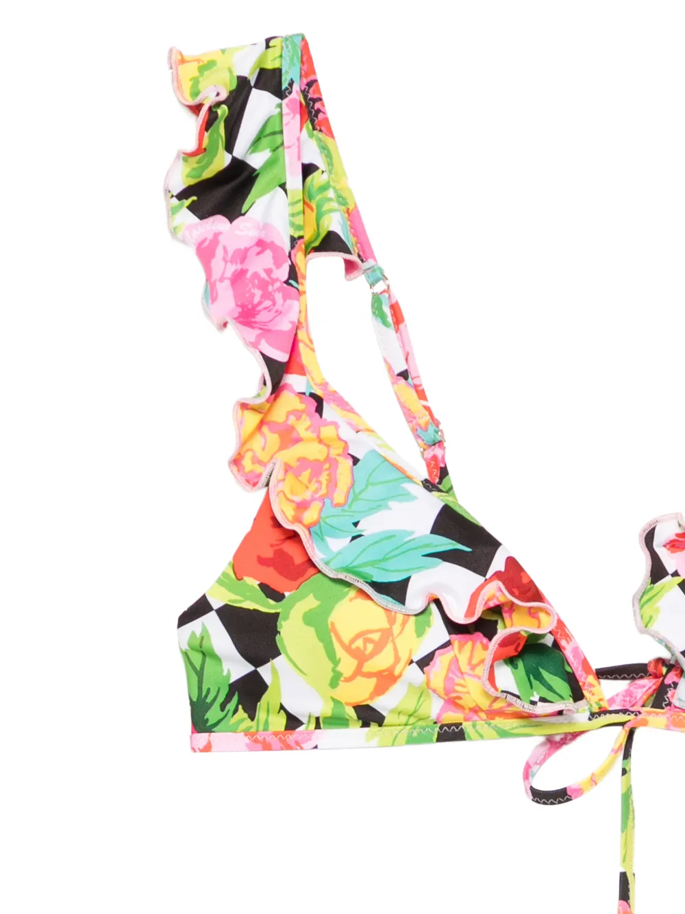 Moschino Bikinitop met bloemenprint Wit